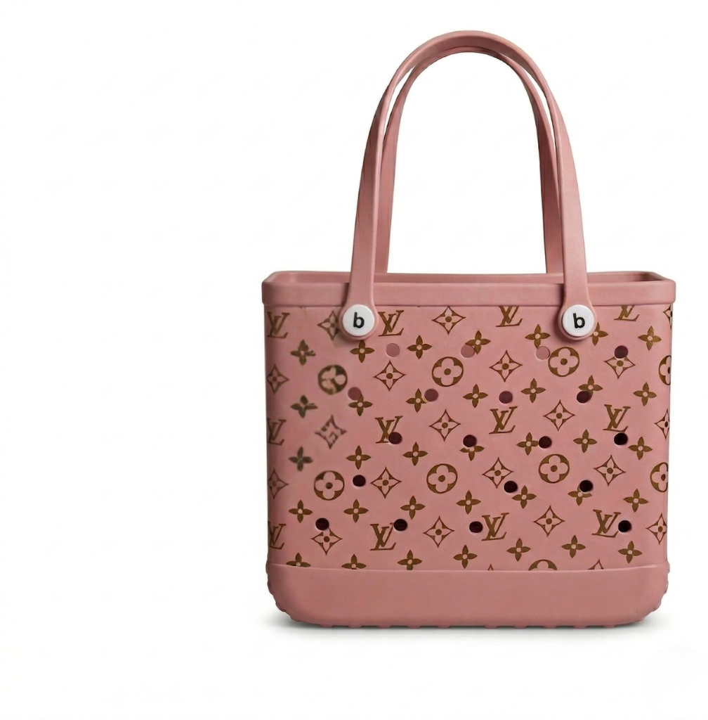 LuxeCarry Tragetasche im Bogg-Stil — Wasserfeste Monogramm-Edition