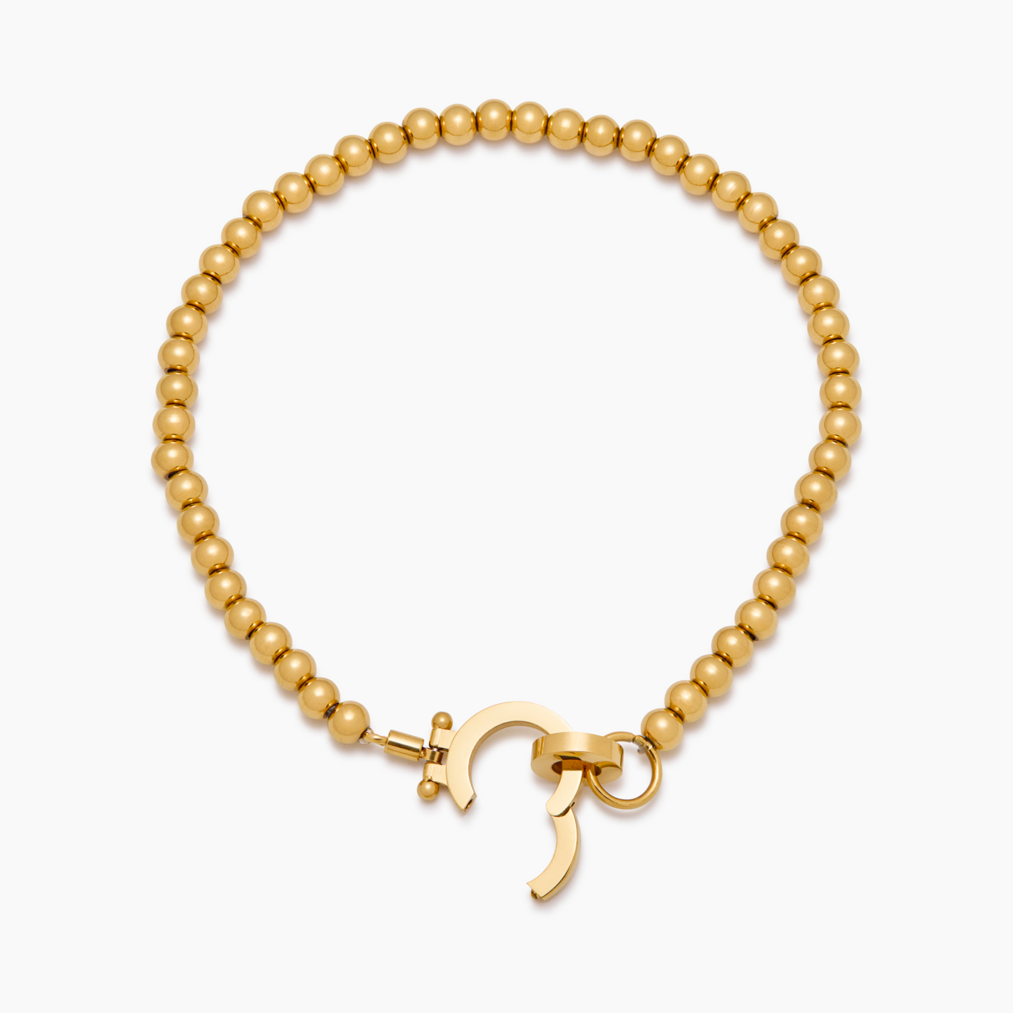 Essential Perlenarmband in Gold