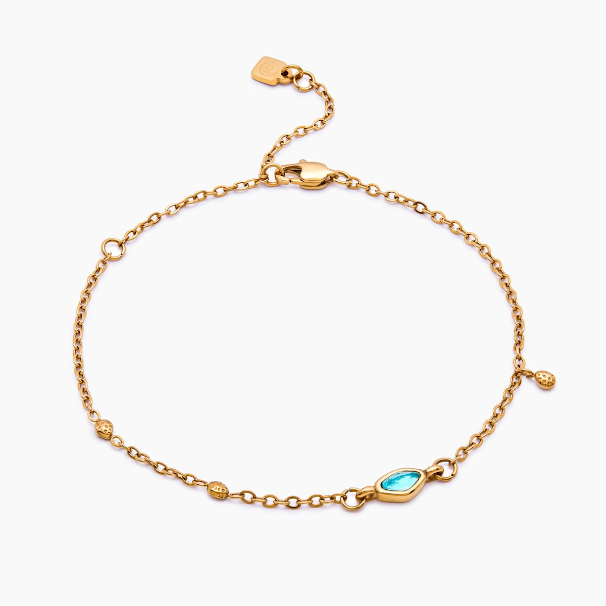 Aqua-Tropfen-Armband