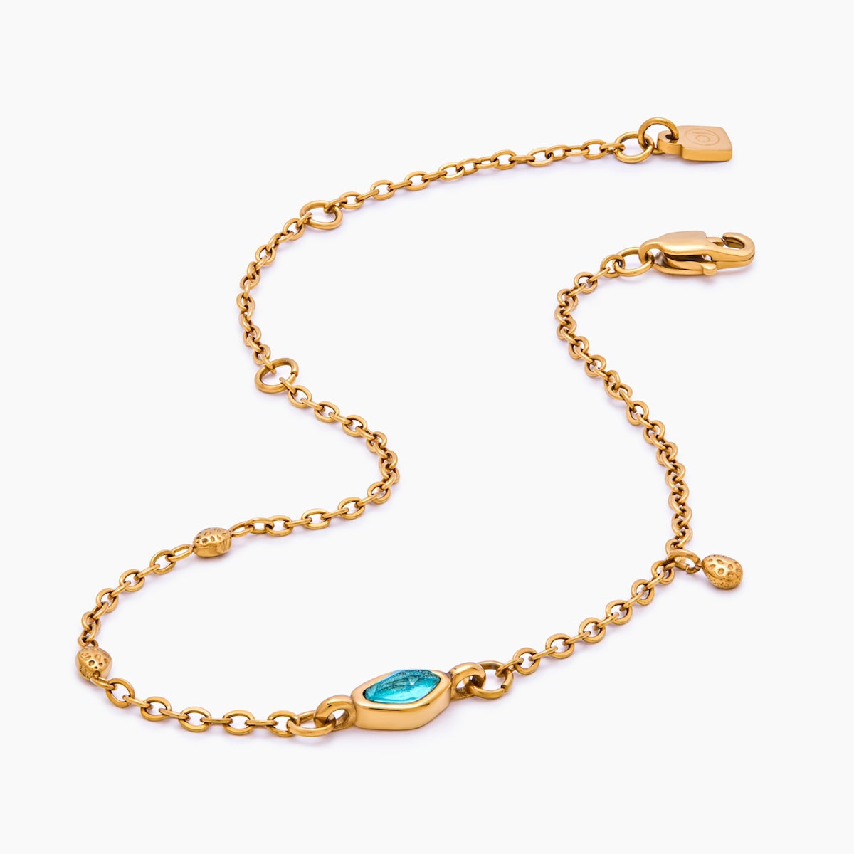 Aqua-Tropfen-Armband