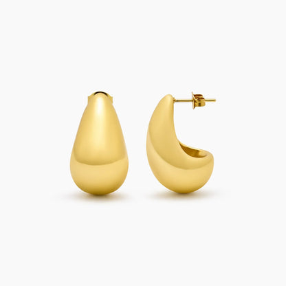 Chunky Teardrop Ohrringe