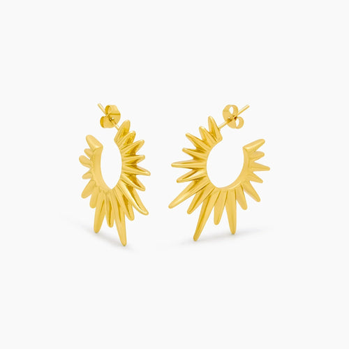 Helia Sunburst Ohrringe