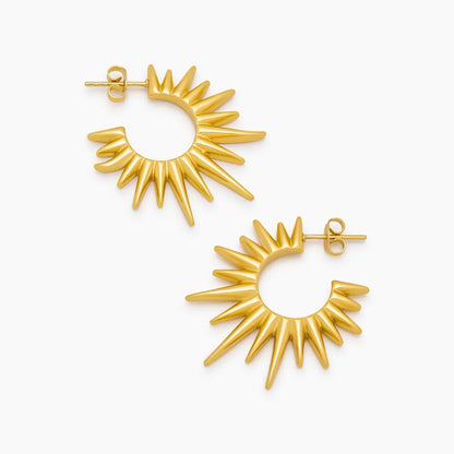 Helia Sunburst Ohrringe