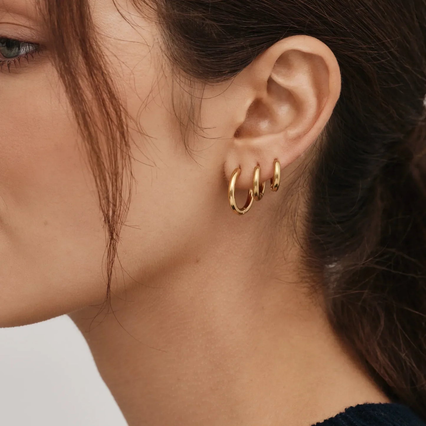 Essential Gold Creolen Set