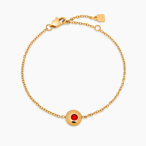 Mini-Geburtsstein-Charm-Armband