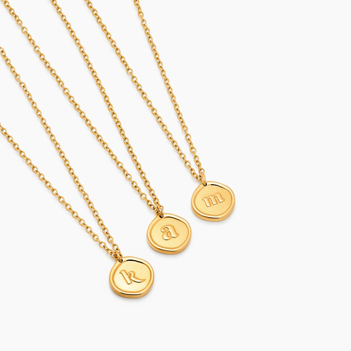 Kette mit Initial-Siegel
