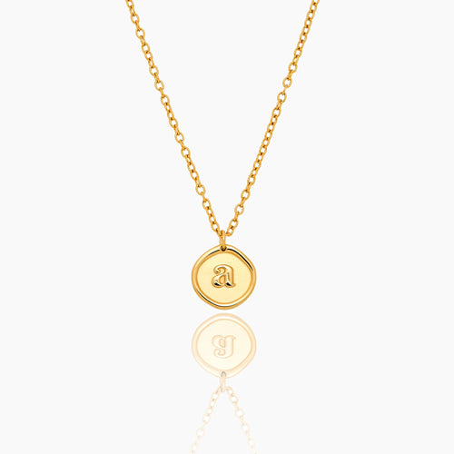 Kette mit Initial-Siegel
