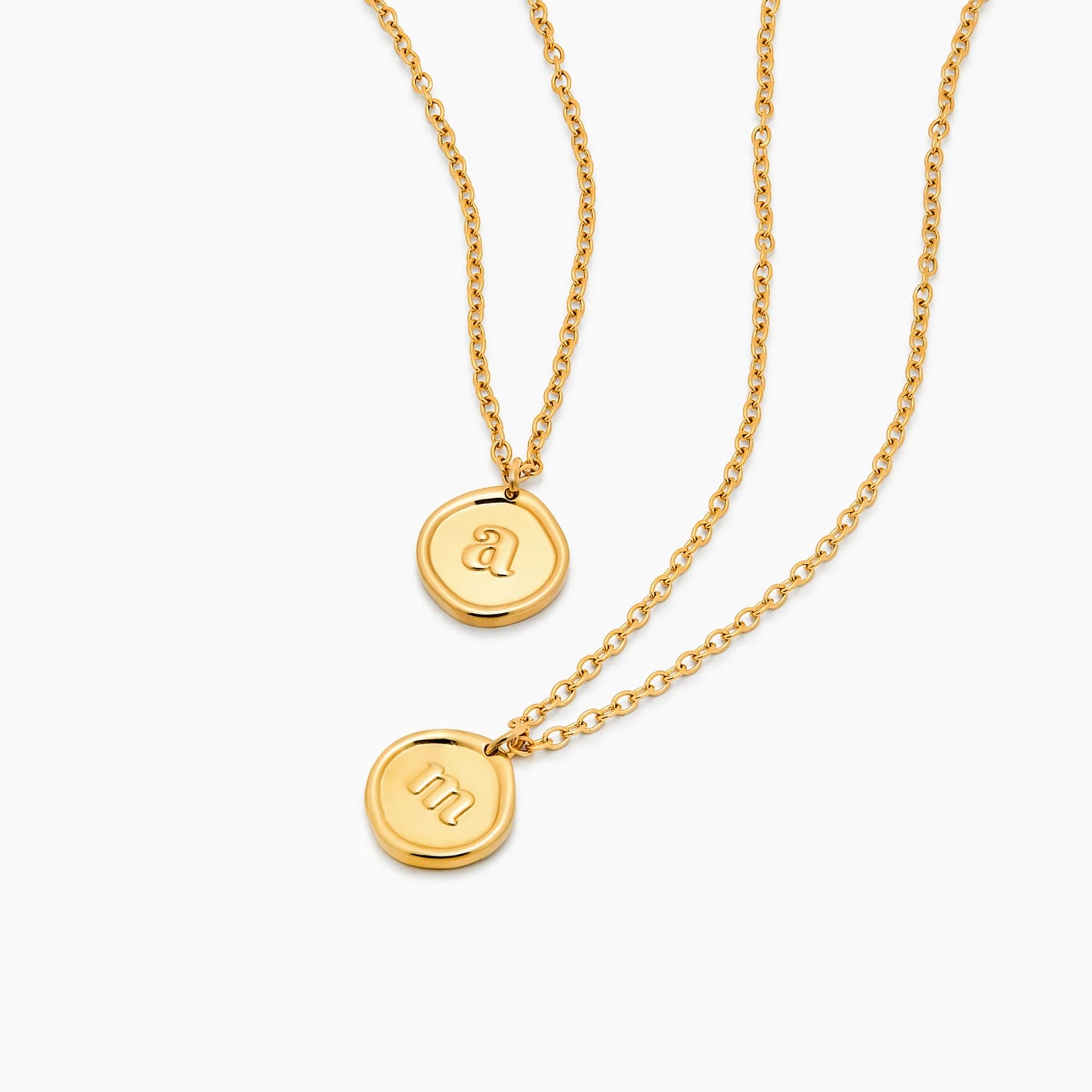 Kette mit Initial-Siegel