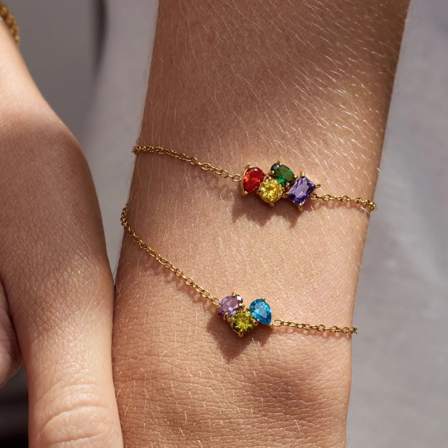 Individuelles Legacy-Geburtsstein-Armband