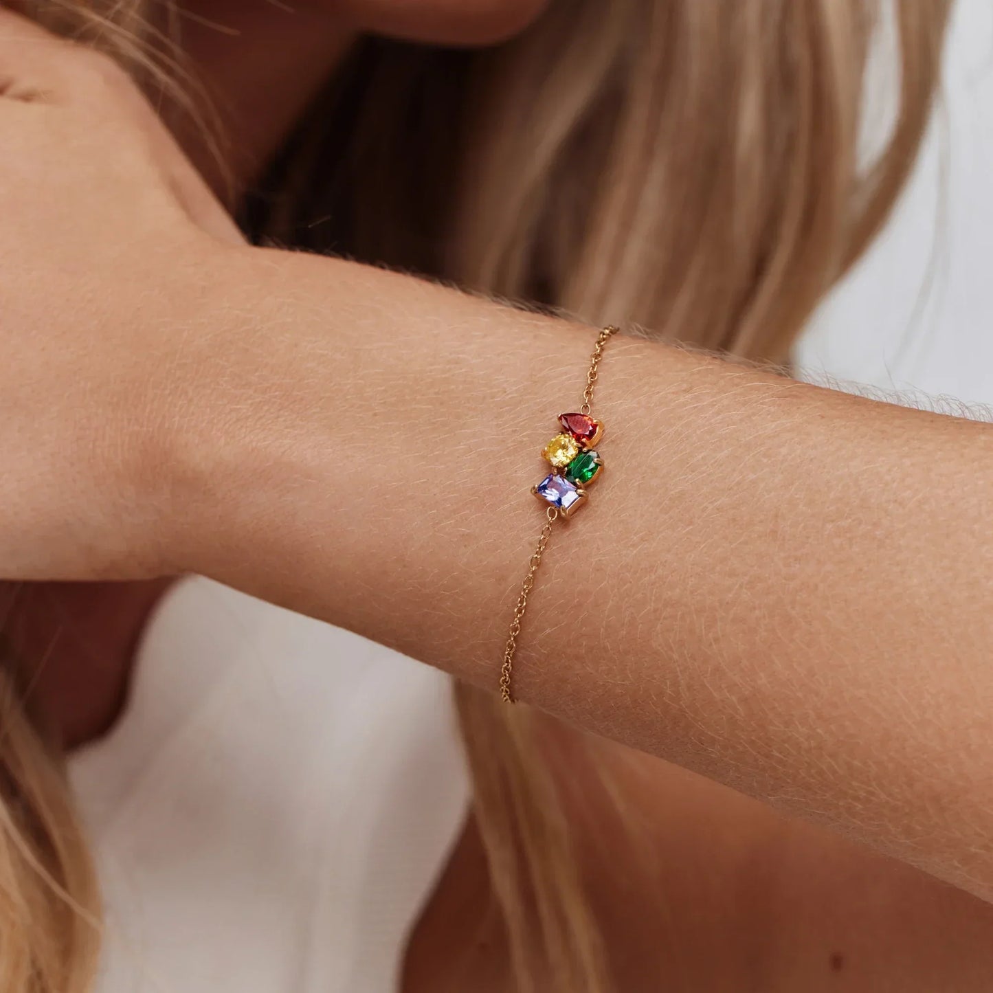 Individuelles Legacy-Geburtsstein-Armband