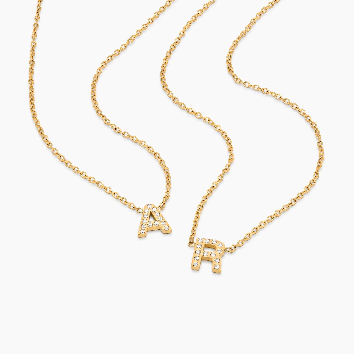 Pavé Initialkette