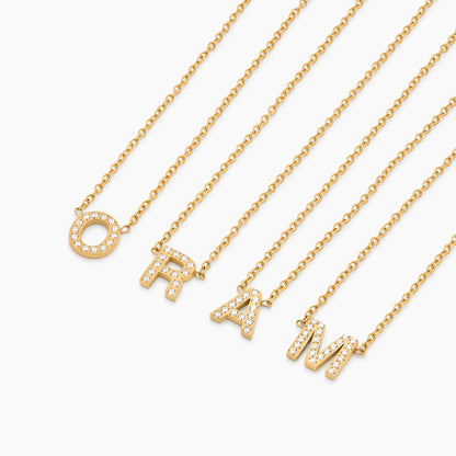Pavé Initialkette