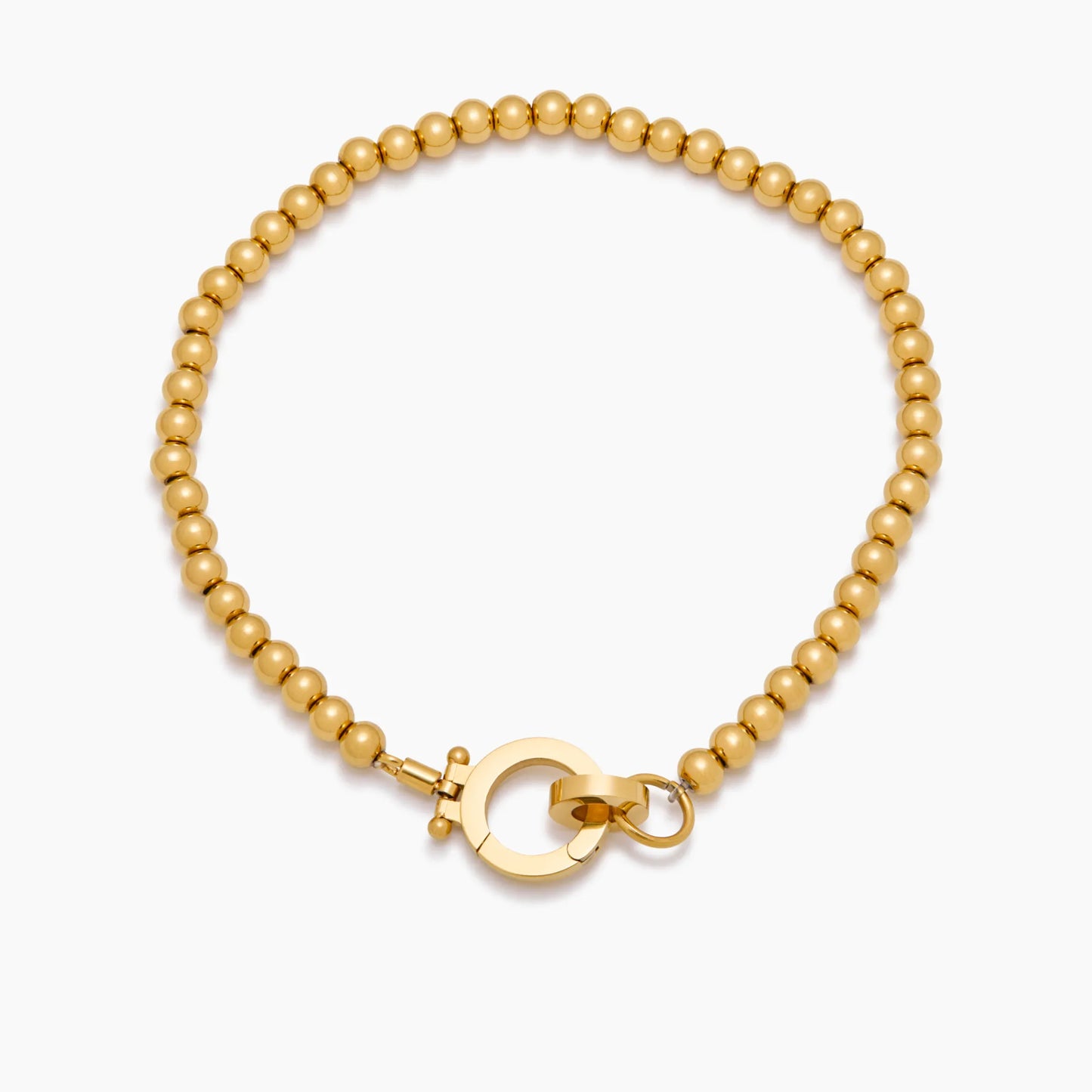 Essential Perlenarmband in Gold