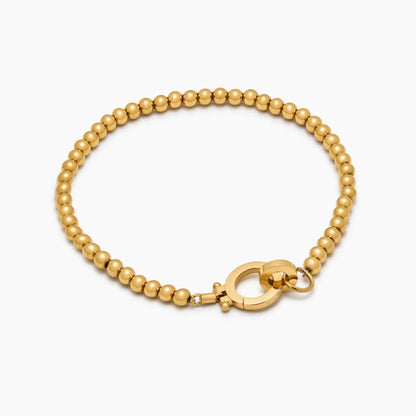 Essential Perlenarmband in Gold
