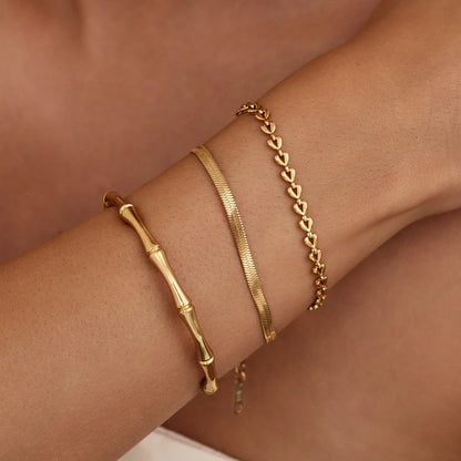 Schlangenketten-Armband