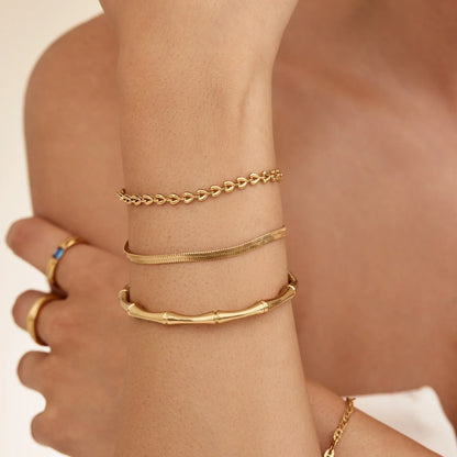 Schlangenketten-Armband
