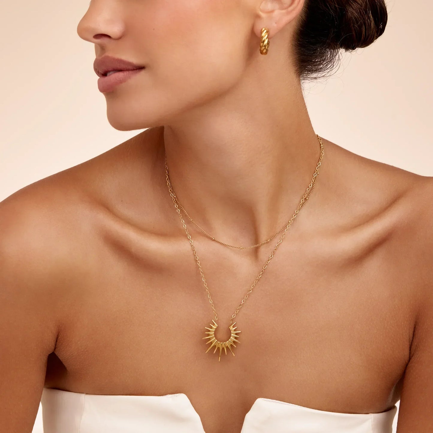 Helia Sunburst Kette