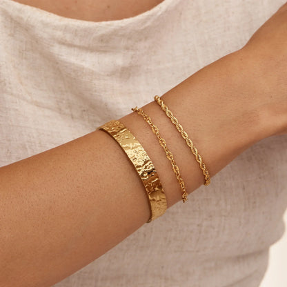 Bold-Sequin-Ketten-Armband