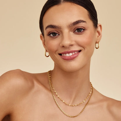 Kette mit Paillettengliedern
