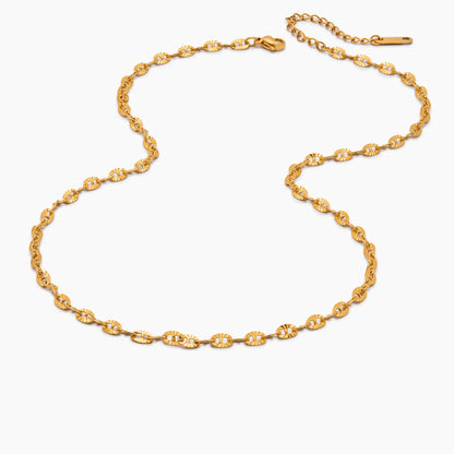 Kette mit Paillettengliedern