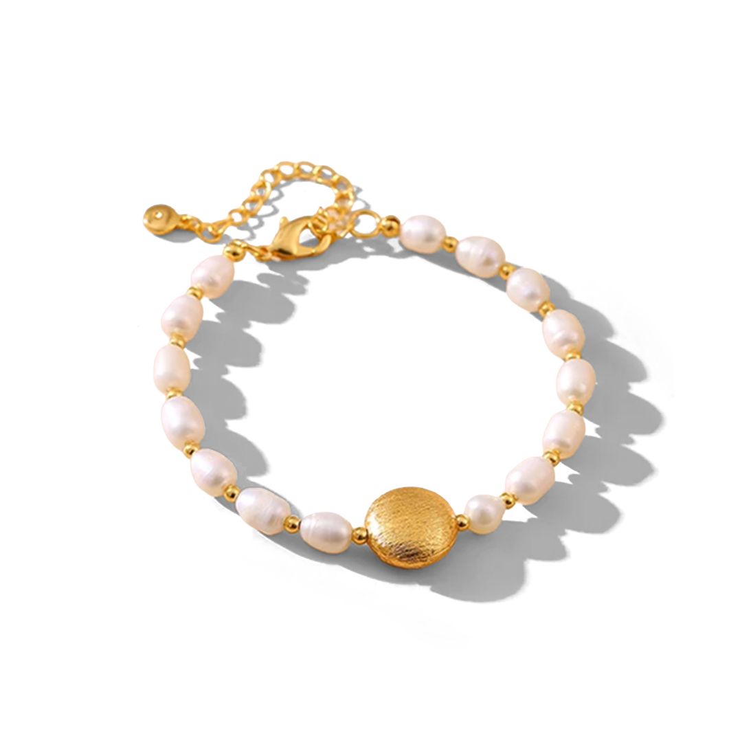 Süßwasserperlen-Armband