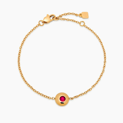 Mini-Geburtsstein-Charm-Armband