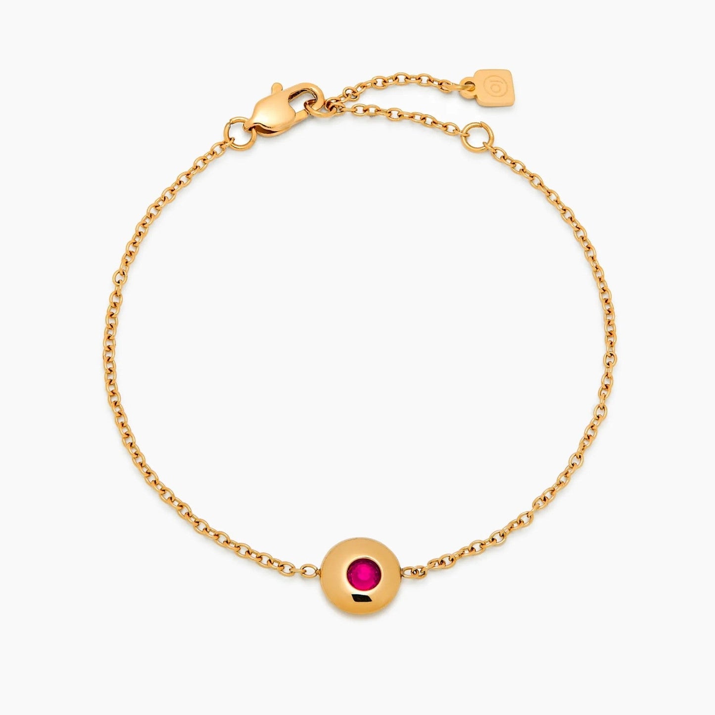 Mini-Geburtsstein-Charm-Armband