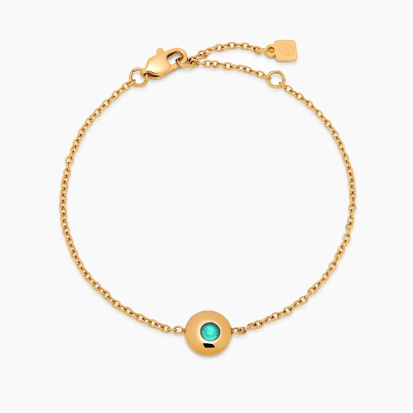 Mini-Geburtsstein-Charm-Armband
