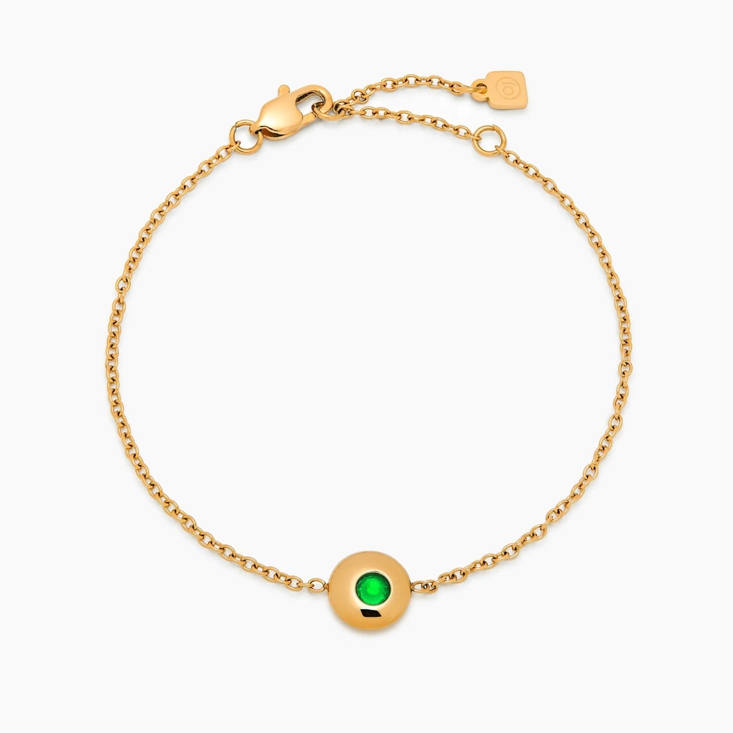Mini-Geburtsstein-Charm-Armband