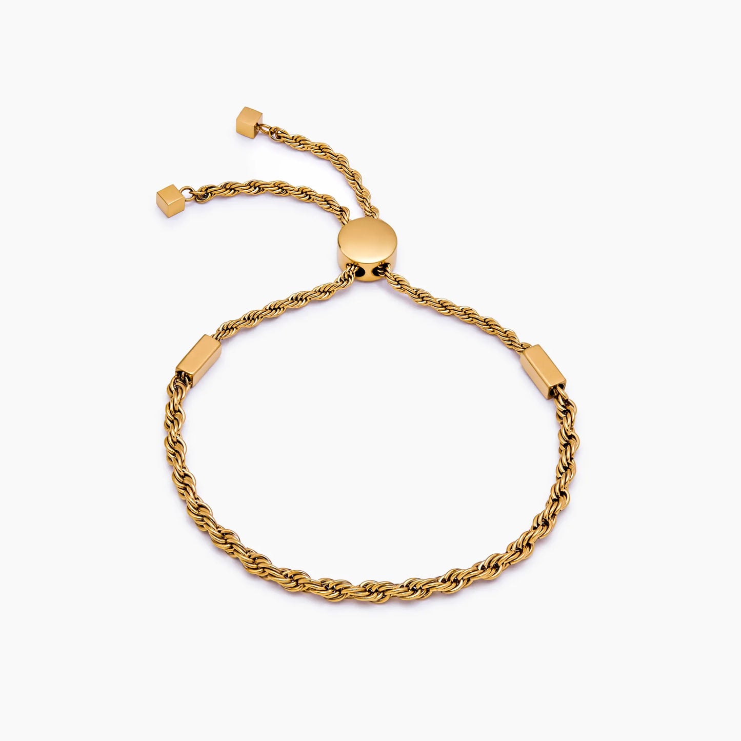 Verstellbares Kordelarmband