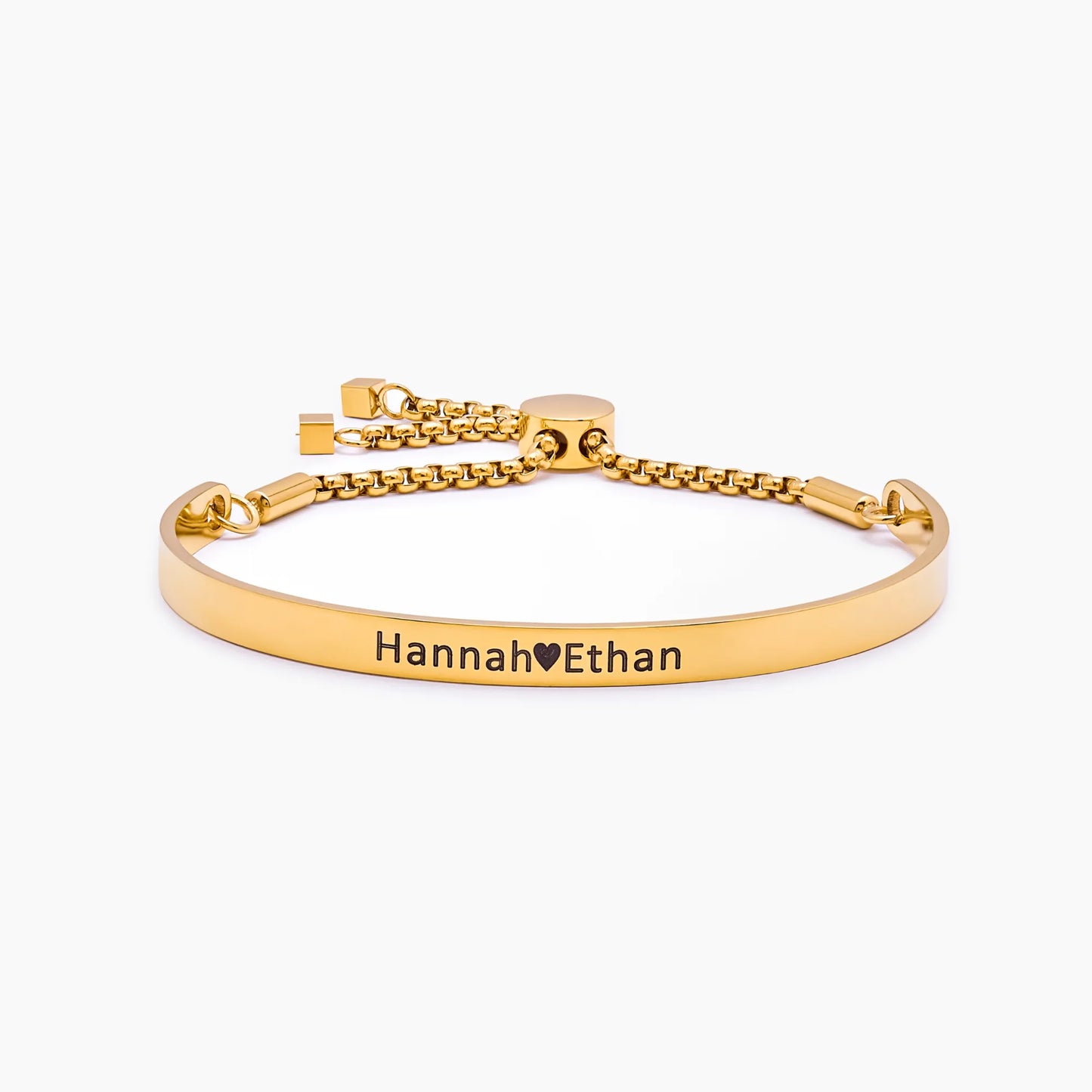 Signature Bar Armband mit Schieber