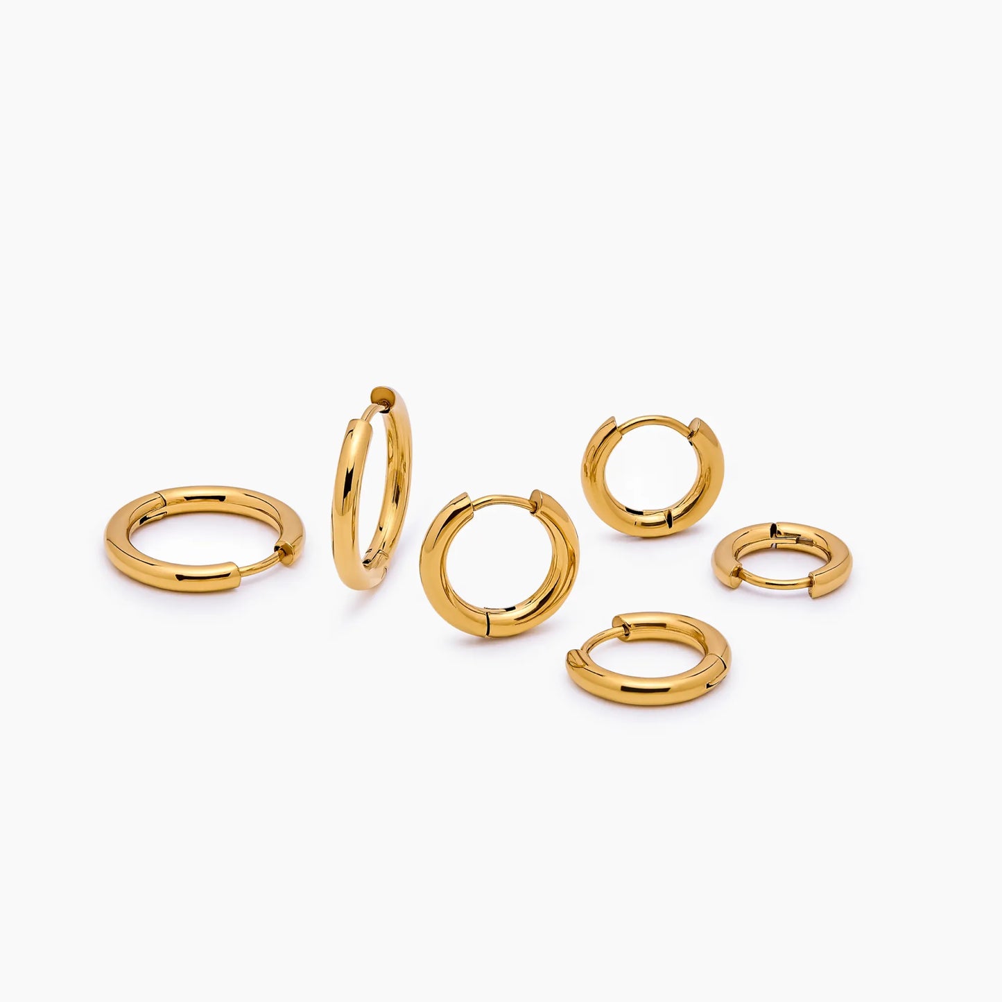 Essential Gold Creolen Set