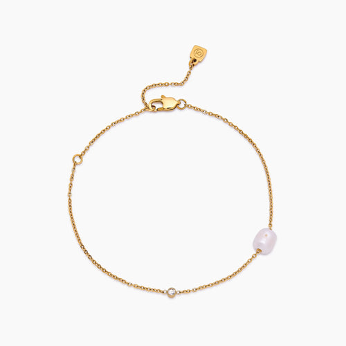 Zartes Süßwasserperlen-Armband