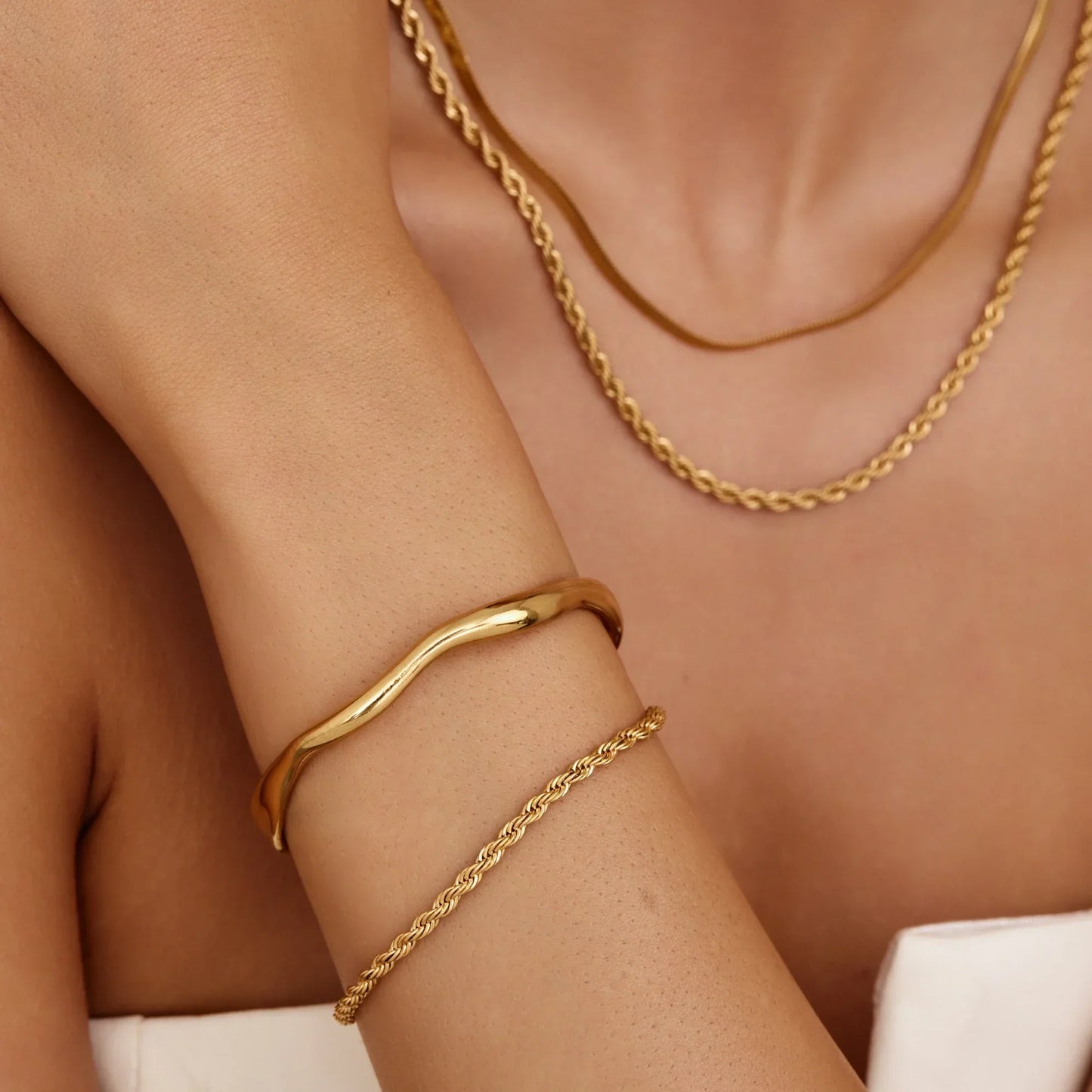 Kordelketten-Armband